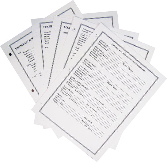 Personal Data Sheets