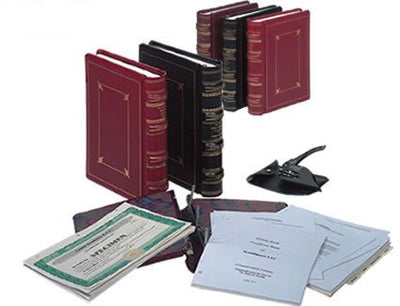 Regal Leather 3 Ring Minute Book Binder