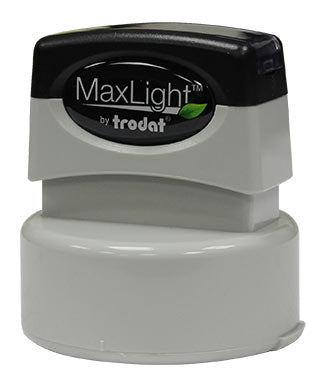 Maxlight Premium Quality Round Pre-Ink Company Rubber Stamp