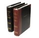 3 Ring 1 1/2" Precise Line 1/4 Bind Leather Custom Minute Book Binder + Paper