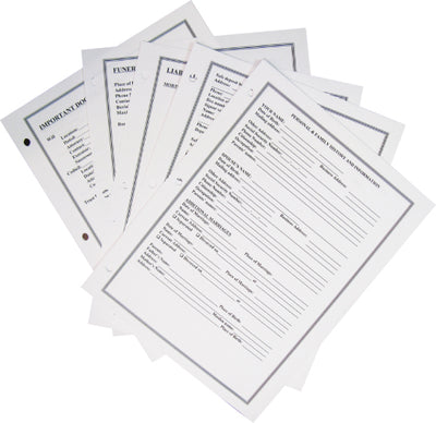 Personal Data Sheets