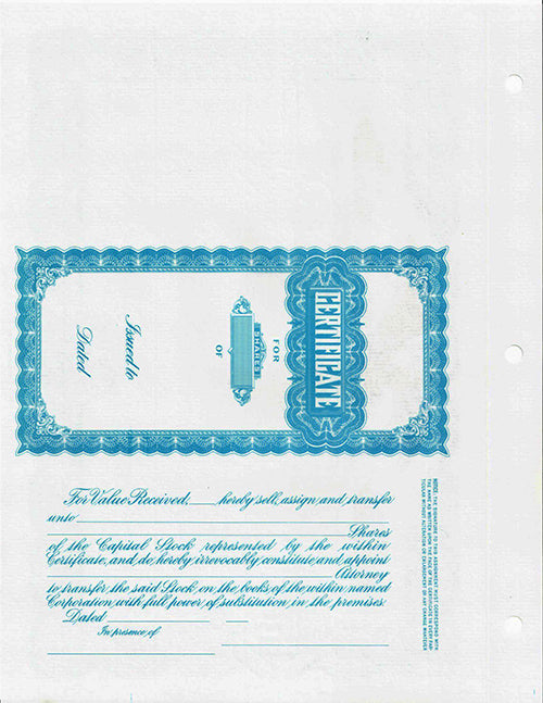 Atlas Eagle CorpKit Standard Wording Certificates