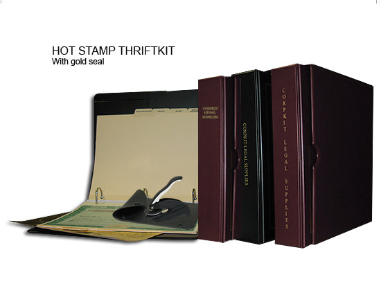 Corporate Kit Hot Stamp ThriftKit