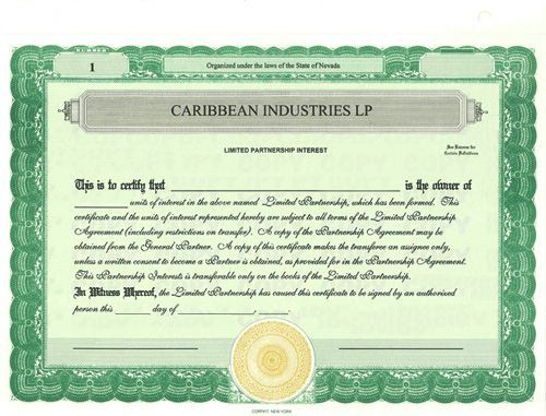 Custom Partnership Certificates