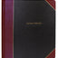 3 Ring 1 1/2" Precise Line 1/4 Bind Leather Custom Minute Book