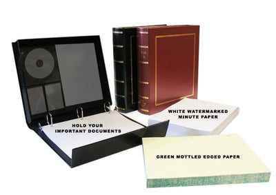 Majestic Custom Minute Book