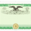 Stock Certificates Blank Eagle
