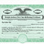 Custom Stock Certificates 2 Class Multi-Class Dwight Jackson Certificates