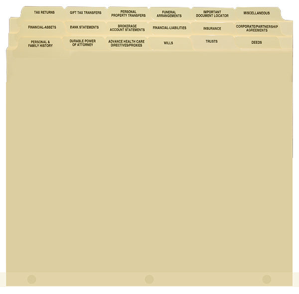 Off The Shelf Estate Planning Portfolio (Displayed Price is For 4 Portfolios)