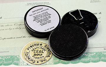 Corporate Seal Inking Pad for Embossers