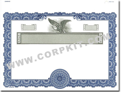 Goes KG 6 Stock Certificates Blank Stock Certificates